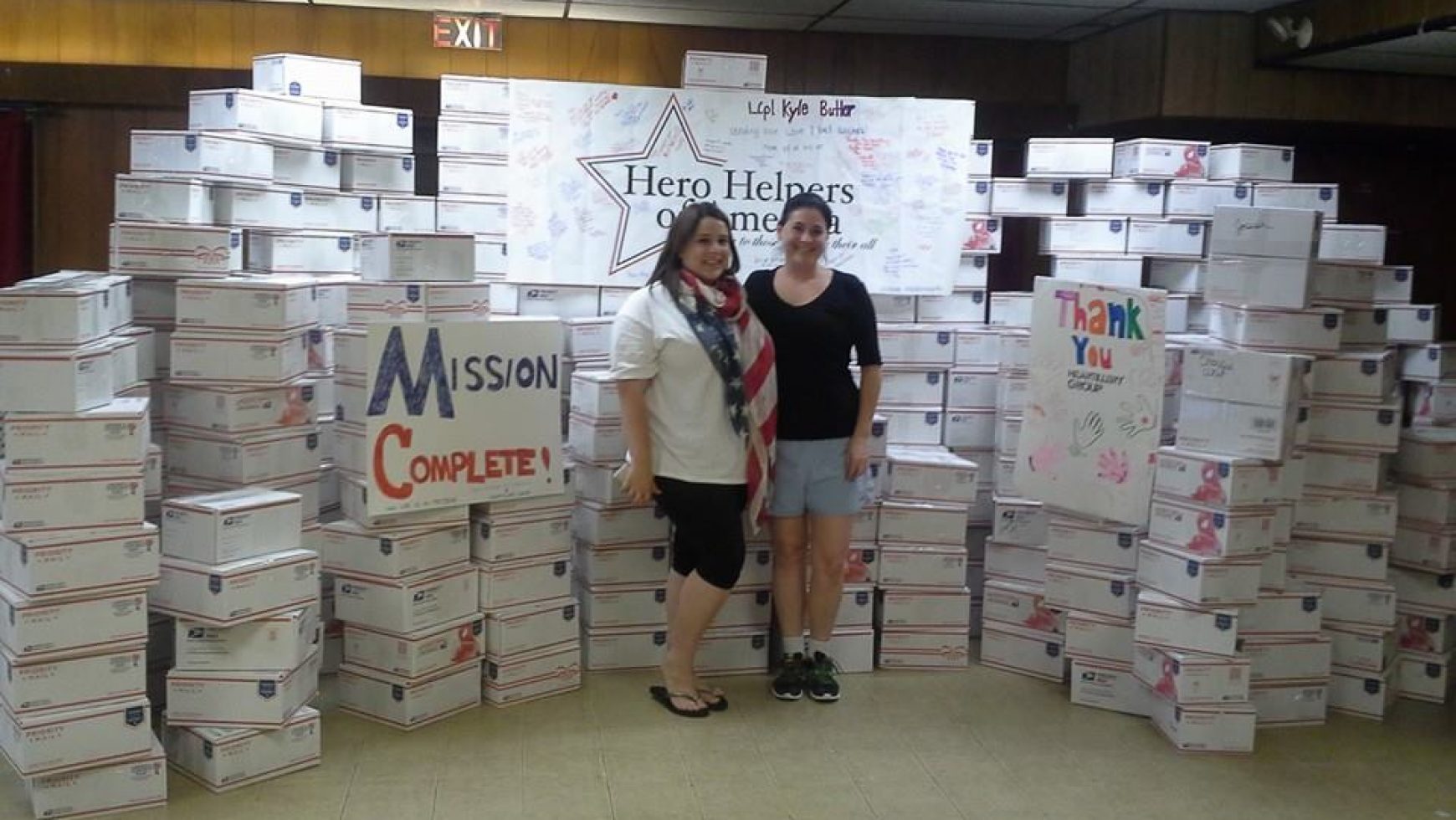 Heartillery Group and Hero Helpers partner to create over 600 care packages for active soldiers