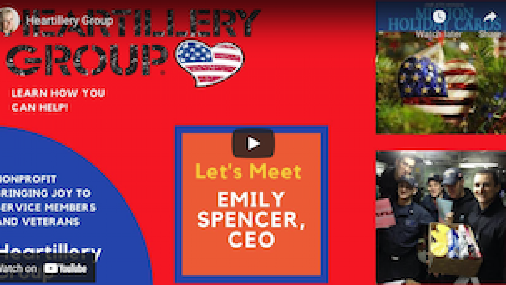 Let’s Meet Emily Spencer, CEO of Heartillery Group to Learn How You Can Help in Ponte Vedra FL (VIDEO)